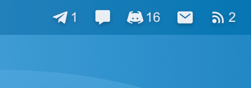 Use Discord monchrome icon