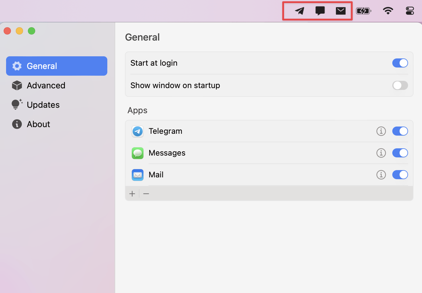 Benutzerdefinierte Icons mit Badgeify zur Menüleiste hinzufügen